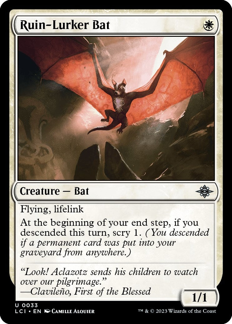 Ruin-Lurker Bat (33) (LCI)