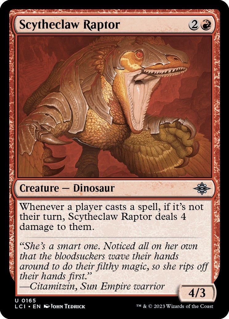 Scytheclaw Raptor (165) (LCI)