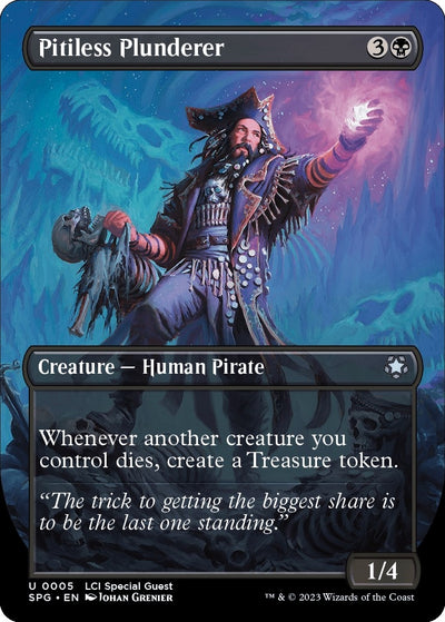 Pitiless Plunderer (Borderless) (5) (SPG)