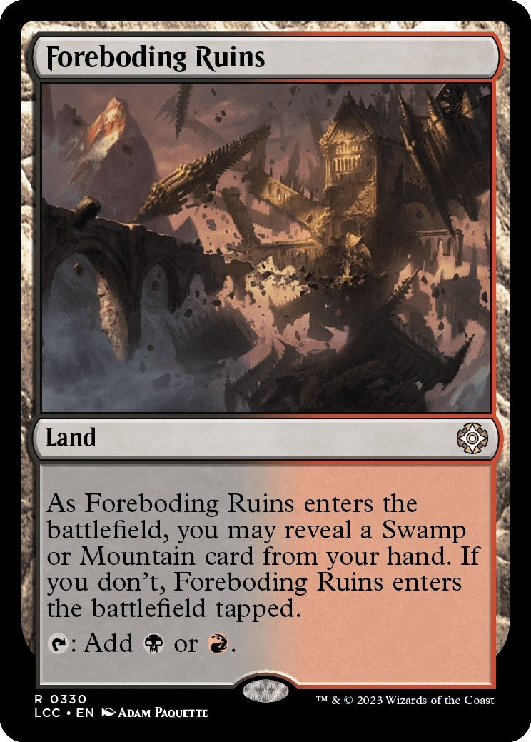 Foreboding Ruins (330) (LCC)
