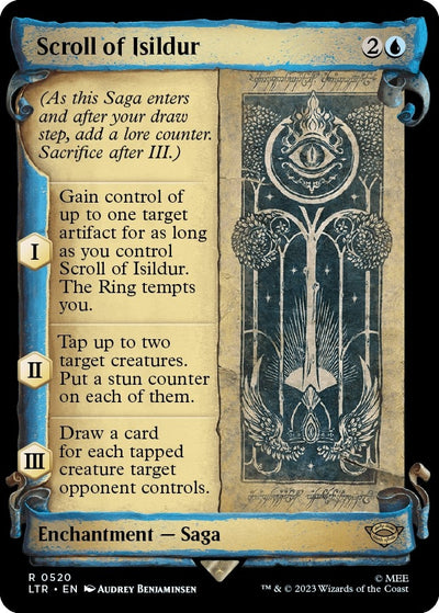 Scroll of Isildur (Showcase Scrolls) (520) (LTR)