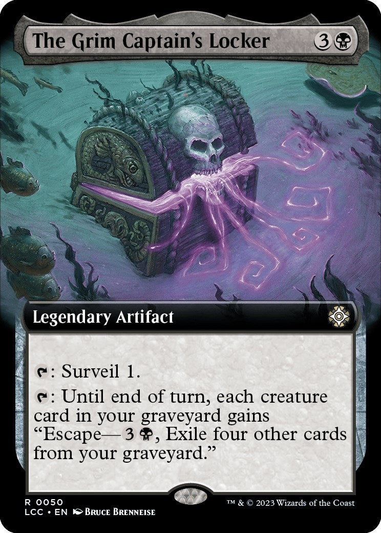 The Grim Captain's Locker (Extended Art) (50) (LCC)
