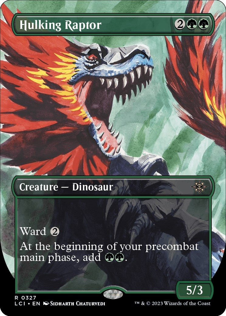 Hulking Raptor (Borderless) (327) (LCI)