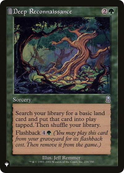 Deep Reconnaissance (236/350) (LIST)
