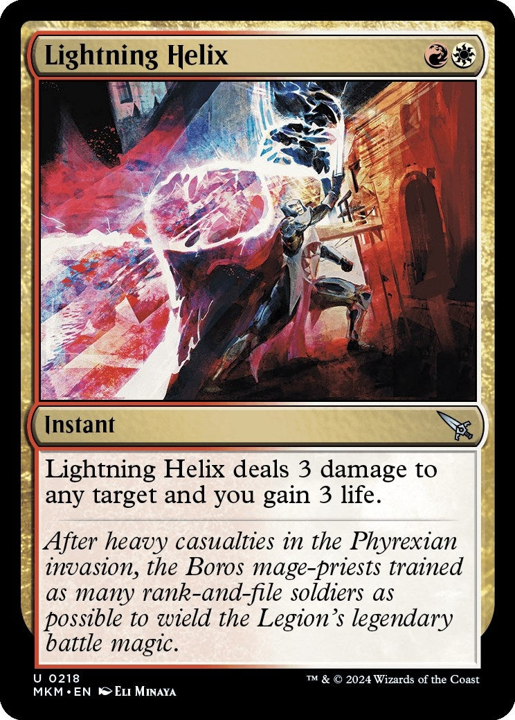 Lightning Helix (218) (MKM)