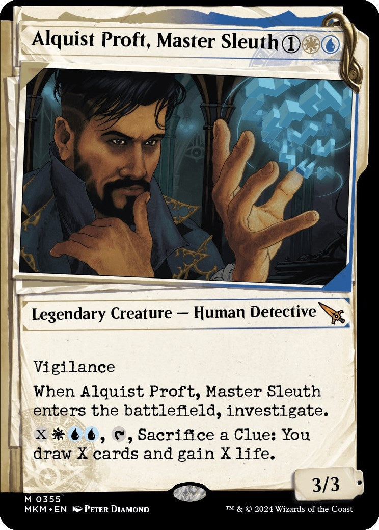 Alquist Proft, Master Sleuth (Showcase) (355) (MKM)