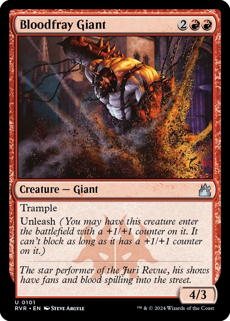 Bloodfray Giant (101) (RVR)