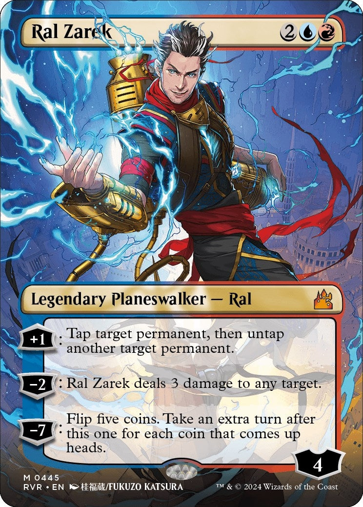 Ral Zarek (Anime Borderless) (445) (RVR)