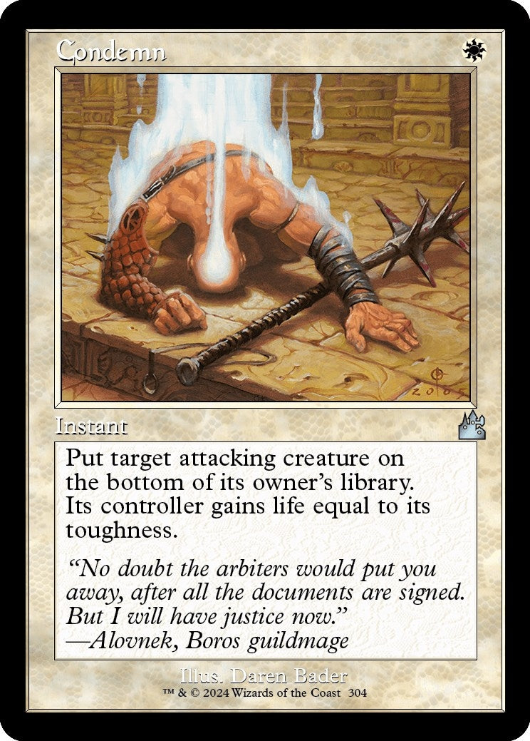 Condemn (Retro Frame) (304) (RVR)