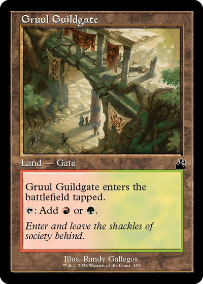 Gruul Guildgate (Retro Frame) (403) (RVR)