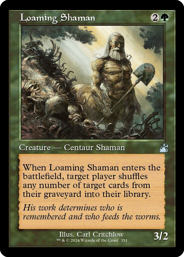 Loaming Shaman (Retro Frame) (351) (RVR)