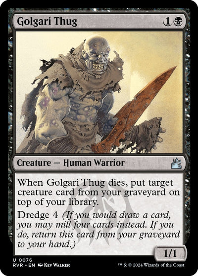 Golgari Thug (76) (RVR)