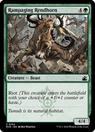 Rampaging Rendhorn (154) (RVR)