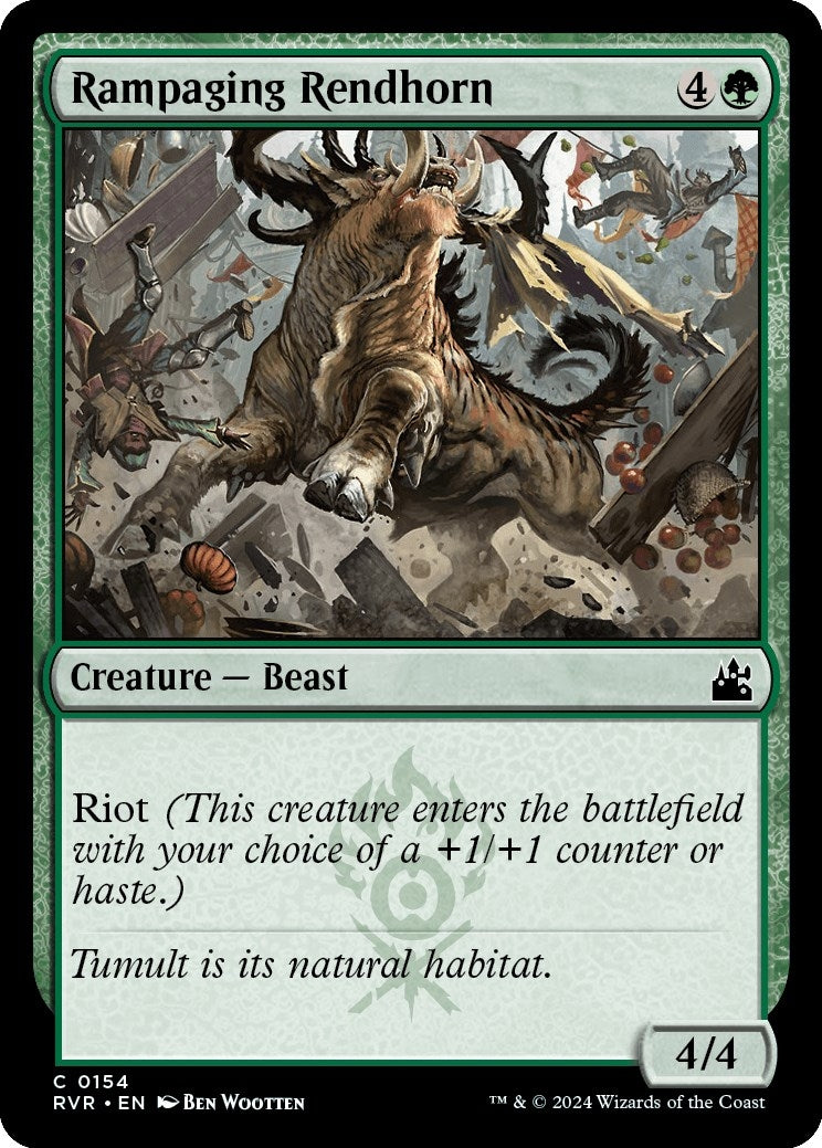 Rampaging Rendhorn (154) (RVR)