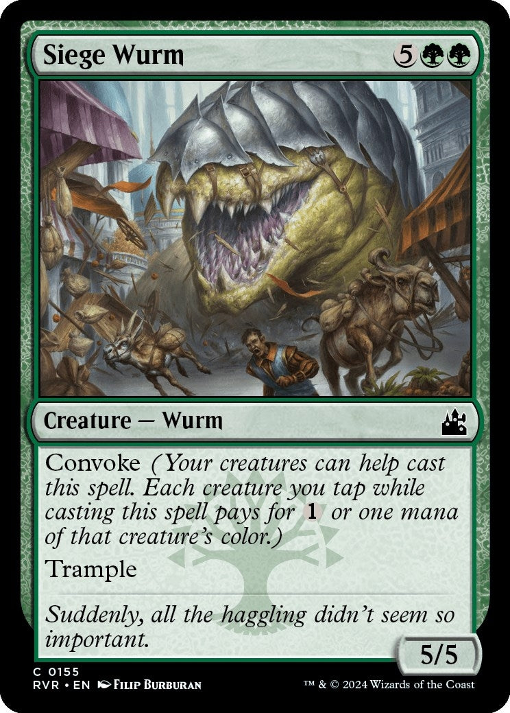 Siege Wurm (155) (RVR)
