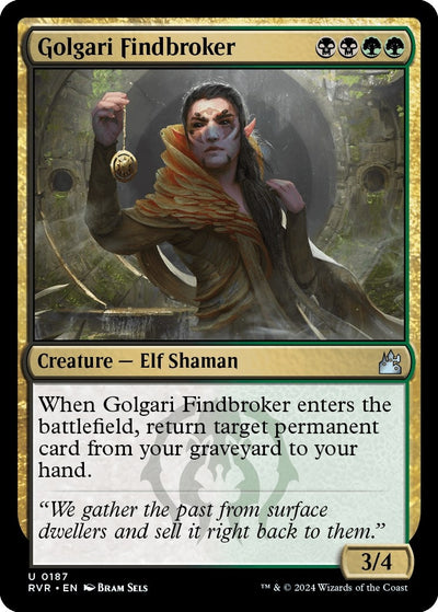 Golgari Findbroker (187) (RVR)