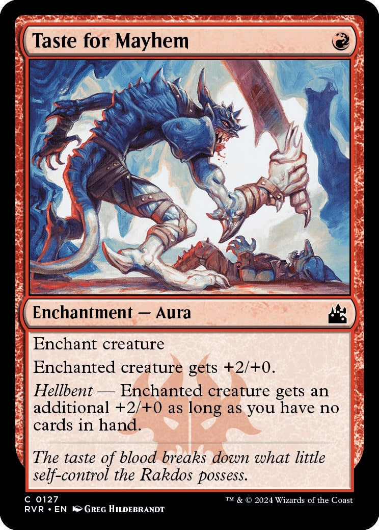 Taste for Mayhem (127) (RVR)