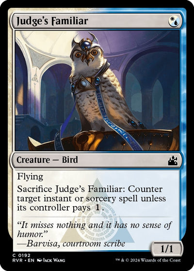 Judge's Familiar (192) (RVR)