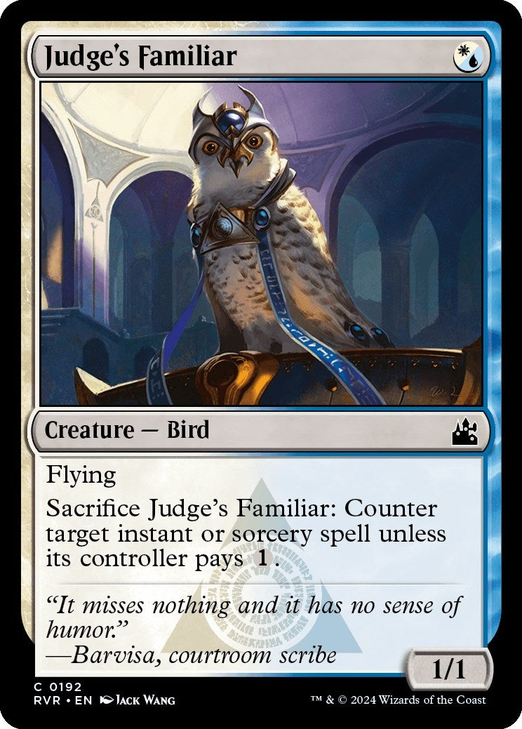 Judge's Familiar (192) (RVR)