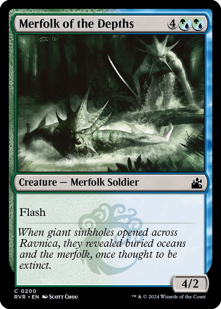 Merfolk of the Depths (200) (RVR)