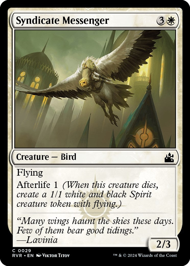 Syndicate Messenger (29) (RVR)