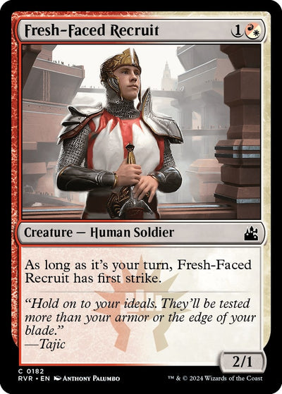Fresh-Faced Recruit (182) (RVR)