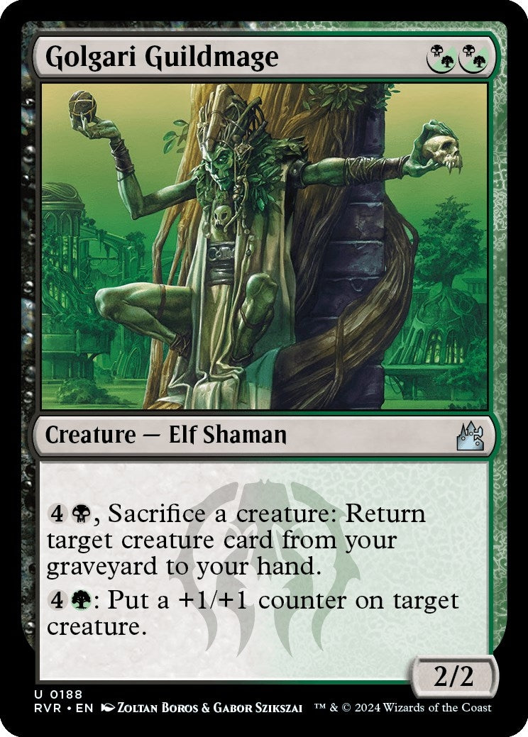 Golgari Guildmage (188) (RVR)