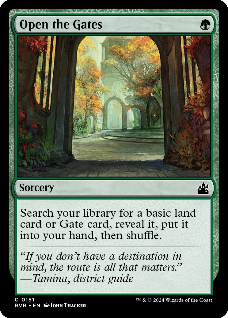 Open the Gates (151) (RVR)