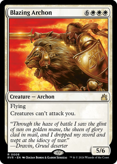 Blazing Archon (8) (RVR)
