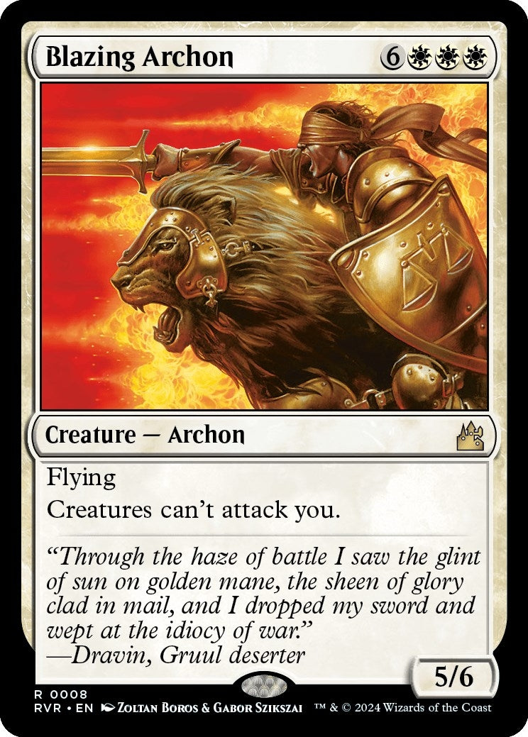 Blazing Archon (8) (RVR)