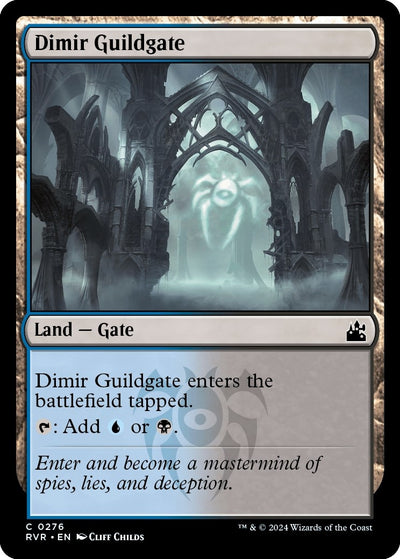 Dimir Guildgate (276) (RVR)