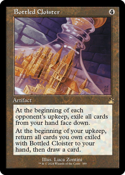 Bottled Cloister (Retro Frame) (389) (RVR)