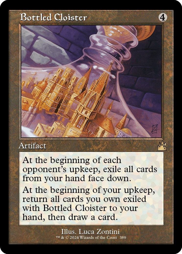 Bottled Cloister (Retro Frame) (389) (RVR)