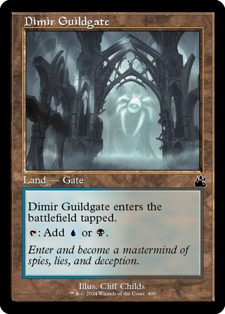 Dimir Guildgate (Retro Frame) (400) (RVR)