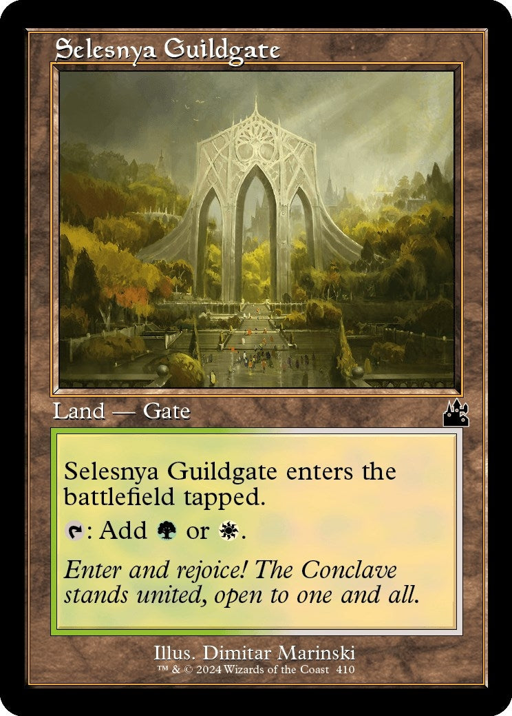 Selesnya Guildgate (Retro Frame) (410) (RVR)