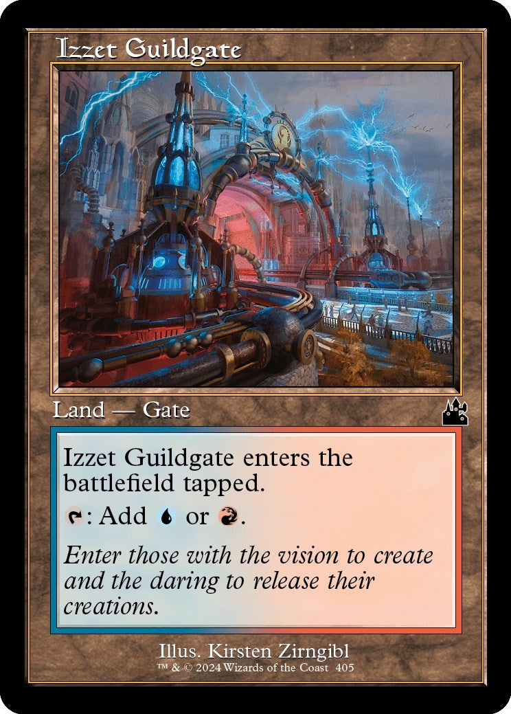 Izzet Guildgate (Retro Frame) (405) (RVR)