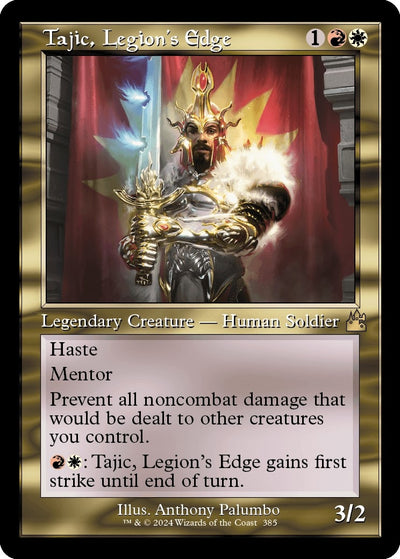 Tajic, Legion's Edge (Retro Frame) (385) (RVR)