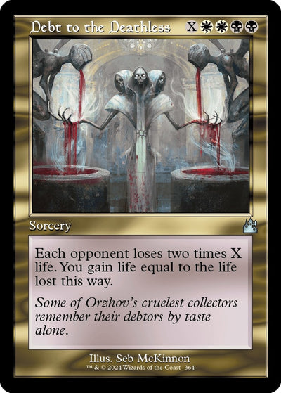 Debt to the Deathless (Retro Frame) (364) (RVR)