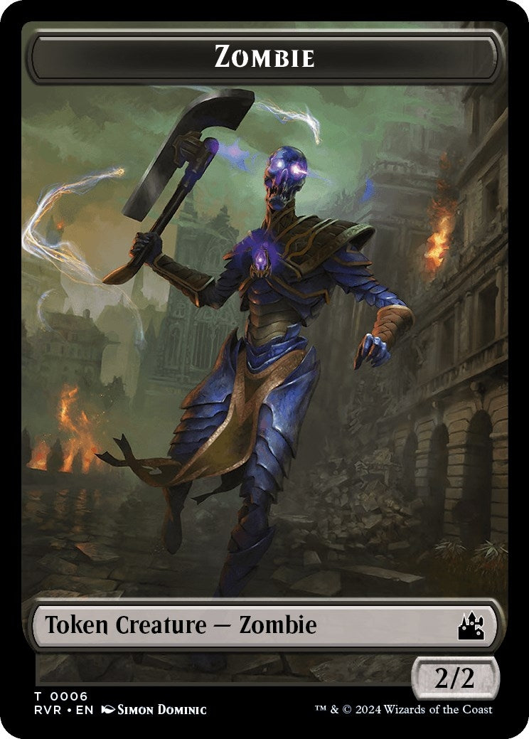 Zombie Token (6) (RVR)
