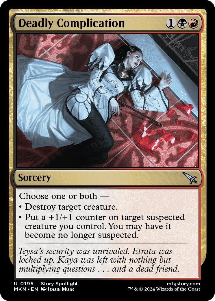 Deadly Complication (195) (MKM)