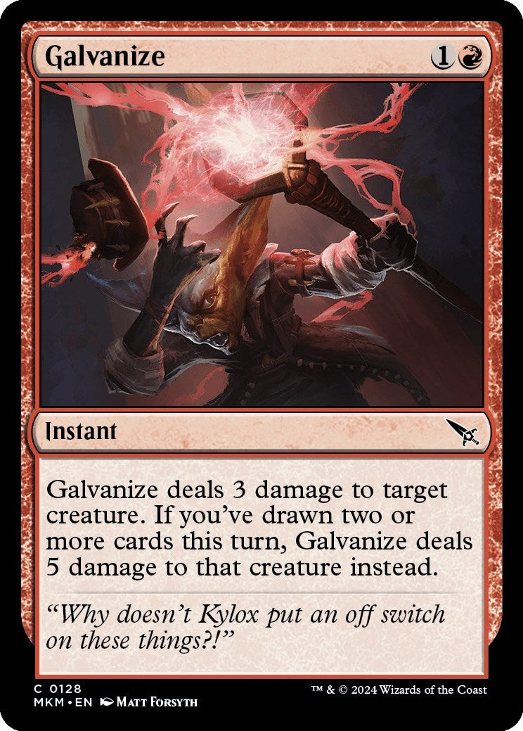 Galvanize (128) (MKM)