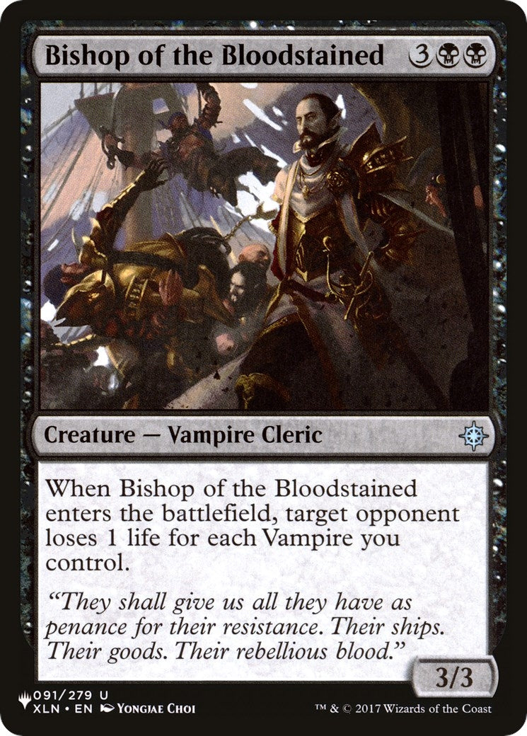 Bishop of the Bloodstained (091/279) (LIST)