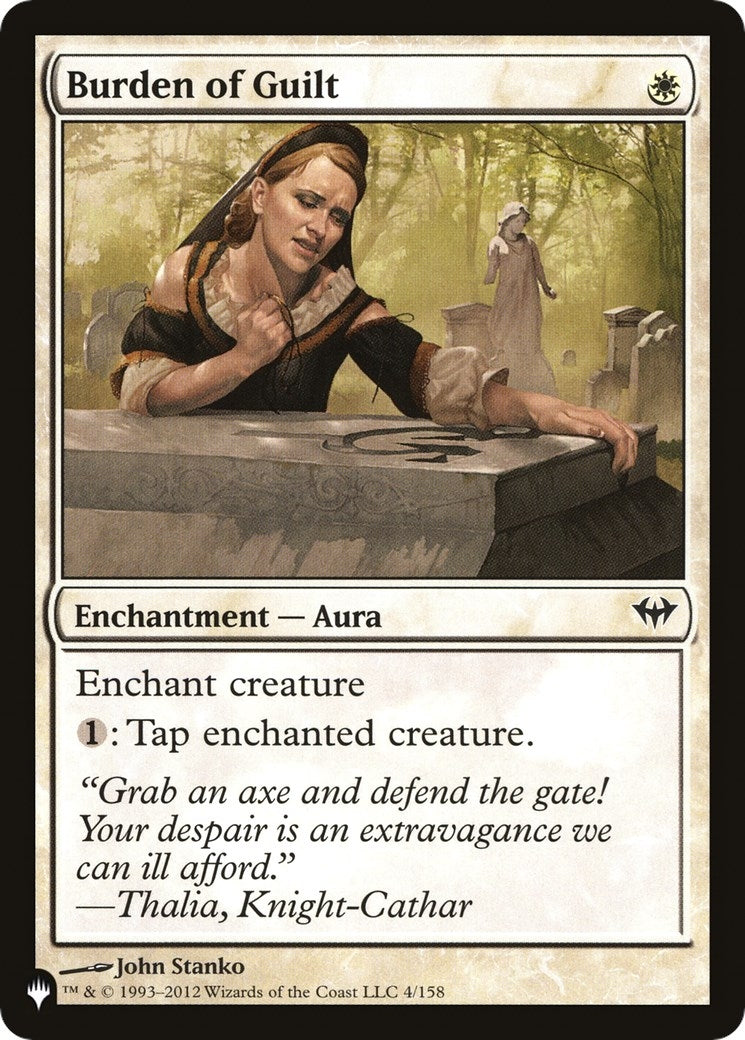 Burden of Guilt (4/158) (LIST)