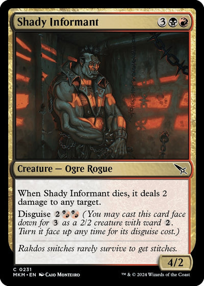 Shady Informant (231) (MKM)