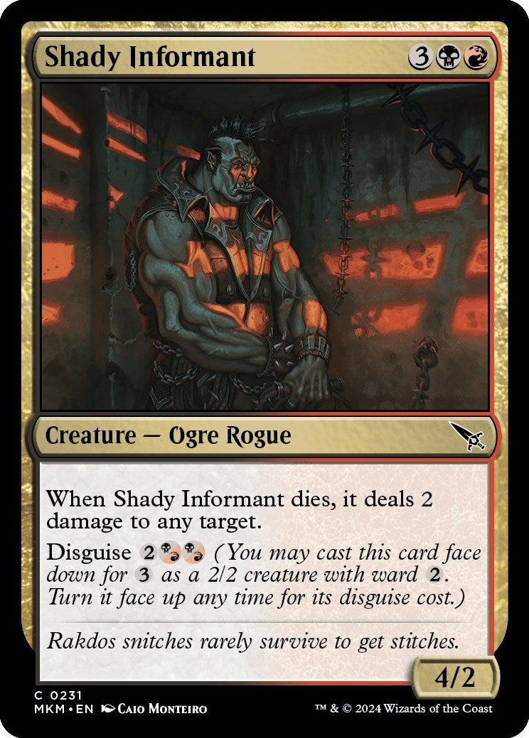 Shady Informant (231) (MKM)