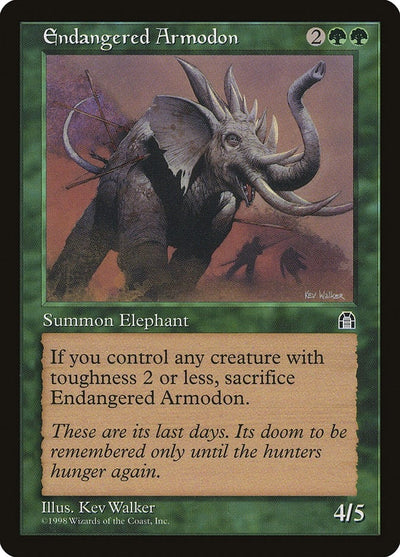 Endangered Armodon (STH)