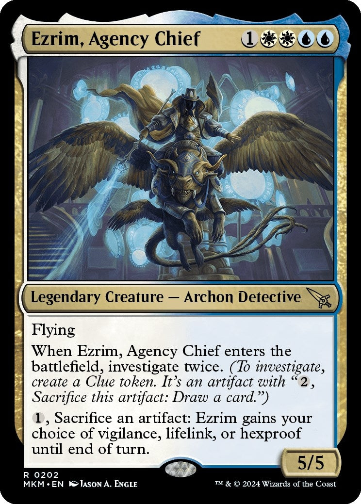 Ezrim, Agency Chief (202) (MKM)