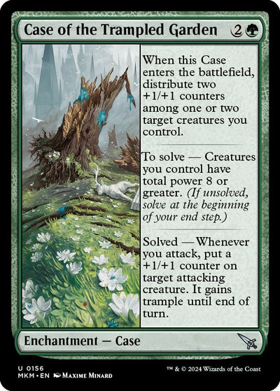 Case of the Trampled Garden (156) (MKM)