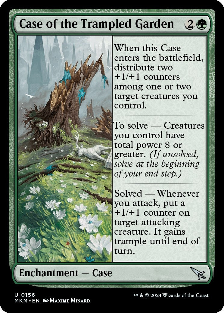 Case of the Trampled Garden (156) (MKM)