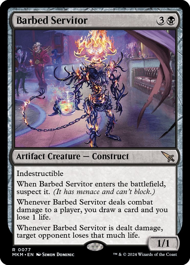Barbed Servitor (77) (MKM)